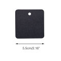 High End Custom Tag Paper Thickness Paper Black Hang Tag